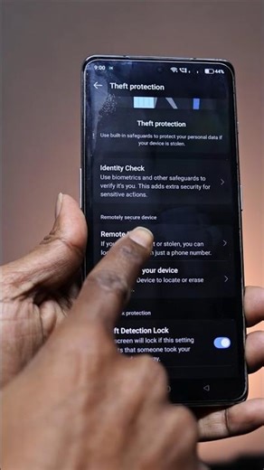How to Use Remote 🔐Lock On 📱Android #youtubeshorts #trending #remotelock #smartphone