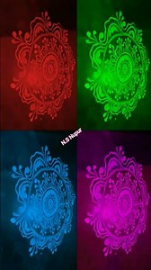 বাড়িতে আলপনা দিয়েছি😌