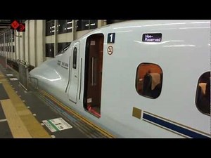 広島駅 N700系7000番台 みずほ604号 発車