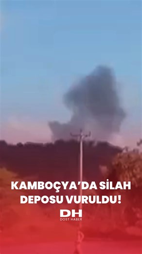 Dost Haber on Instagram: "Tayland Hava Kuvvetleri’ne ait bir F-16’nın, Kamboçya’nın Banteay Meanchey eyaletinde bulunan Ai Hem 5. Askerî Bölgesi’ndeki silah deposunu bombaladığı bildiriliyor."