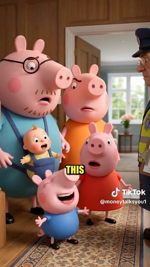 Peppa Pig: The Bailiff at the Door | British Humour Animation