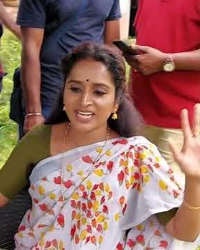 Surabhi Lakshmi Directs a Scene in an Upcoming Malayalam Film | Appol Arinjo