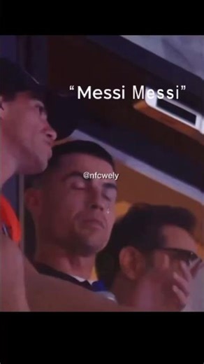 Fans Made Ronaldo sad by ''Messi chant'' 😭😭