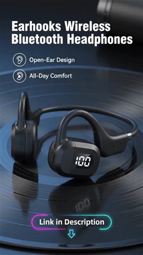 Sale Bone Conduction Bluetooth 5.4 Headphones #gaming