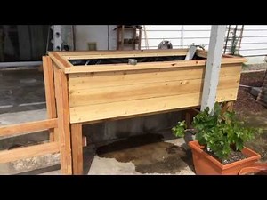 Elevated Wicking Bed