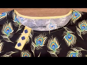 ⭐️ Awesome collar sewing technique for beginners | Sewing tips and tricks for sewing lovers