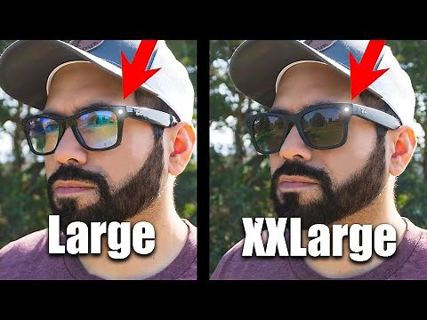 Ray-Ban | Meta New Smart Glasses - Size Comparison