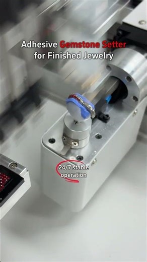 Dual-Function Gem Setting Machine: 24/7 Precision for Jewelry & Accessories