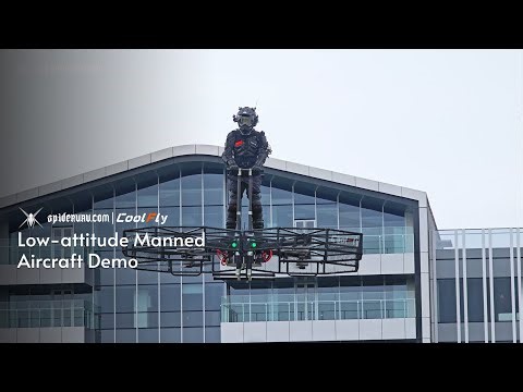Low Altitude Manned Aircraft Test Flight Demo | Spider-i UAV