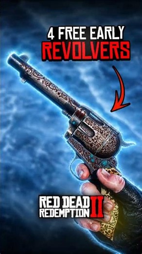 Unlock 4 Secret Revolvers Early in RDR2 #rdr2 #reddeadredemption2