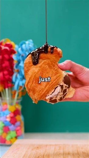 This croissant ice cream sandwich trend is INSANE!