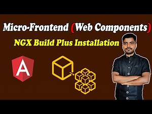 3. Installation of NGX Build Plus Package in Web Component Based Micro-Frontend Architecture Project