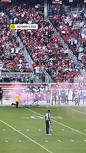 58K views · 553 reactions | NFL linebacker Bobby Wagner gave security an assist by tackling a demonstrator who had run onto the field in the middle of the Rams-49ers game in Santa Clara on Monday night. According to several reports, the protester was affiliated with the animal rights group Direct Action Everywhere. | NowThis | Facebook