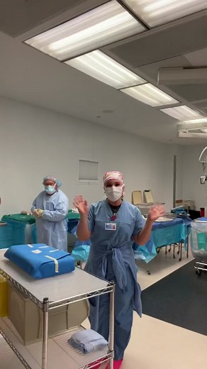 How to Properly Open a Blue Wrap for Surgical Instruments