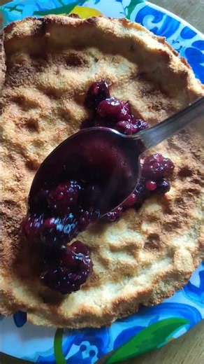 crostata ai frutti di bosco fit 😊 #assaggiamo #seguimi #food