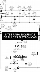 Sites citados no vídeo: https://www.electronica-pt.com/ https://elektrotanya.com/ https://www.manualslib.com/ Já o link do Módulo One está no topo aqui do meu perfil 😁 . . . . #manutencao #smartphone #fonteschaveadas #capacitor #transistor | Eletrônica Aplicada