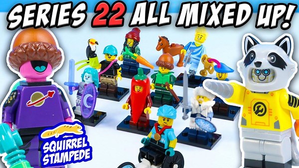 Lego Minifigures Series 22 Collection Review Mixed Up Construction