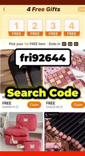 How to Receive Free Gift from Temu App! | temu free discount code