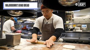 6.2K views · 14 reactions | “Bing” is a Chinese flatbread. The “Bing” bread at Majordomo in Los Angeles is made in-house and is served up with a variety of spreads, making this dish a “must order” item. | Localish | Facebook