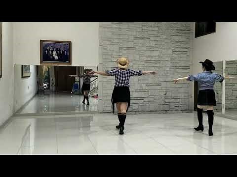 Neon Moon Line Dance (demo & steps)