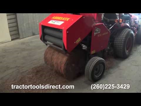 Tractor Tools Direct - Pine Straw Baler Demonstration Video