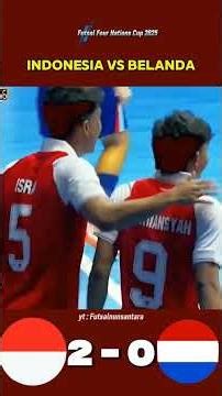 Indonesia vs. Netherlands Futsal Four Nations Cup 2025 #futsal #futsalindonesia