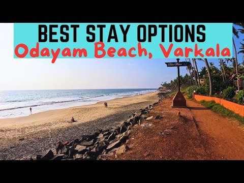 Best Stay Options at Odayam Beach in Varkala, Kerala | Sea Facing Cottages | Sea View Huts
