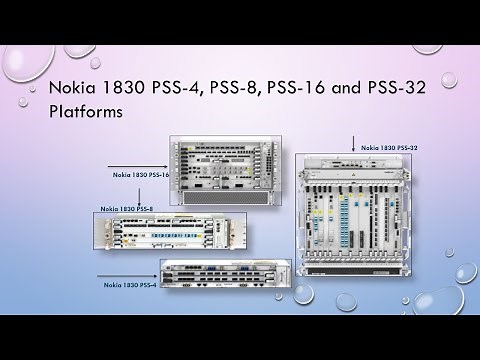 Nokia 1830 PSS[Photonic Service Switch] PSS-4,PSS-8,PSS-16,PSS-32 brief Portfolio Animation