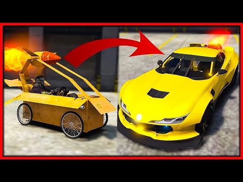 I Upgraded Worst to Best Rocket Car in GTA 5 RP