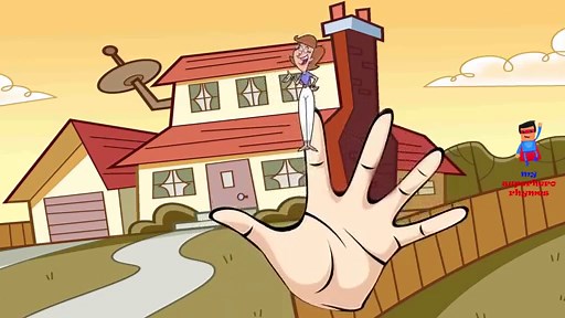 JULIUS JR Finger Family Cartoon Children Songs | Daddy Finger Animation Nursery Rhymes