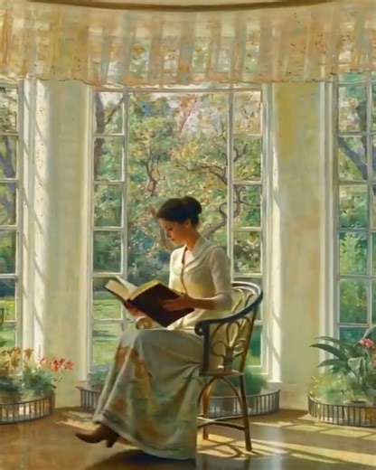 Carl Holsøe (1863-1935): Reflections, oil on canvas, 90.9 × 95.6 cm. #art #history