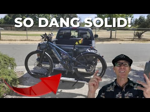 Unbelievable 30 lb RACK that will carry a 100 lb Fat Tire E-Bike from Outfitr