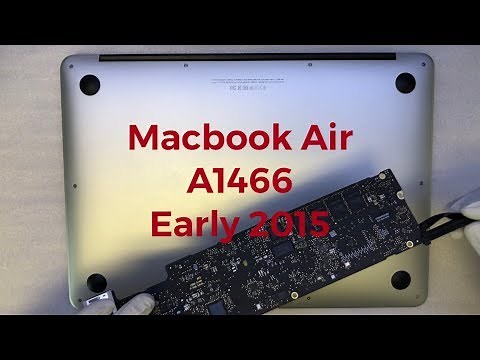 Macbook Air 2015 Motherboard Replacement - Step by step
