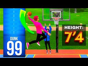 I Made a 7FT PURE SLASHER on NBA 2K26