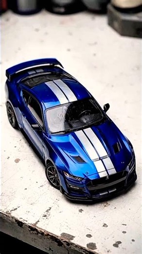 Ultra Realistic Blue Sports Car Model 🔥 4K Close-Up