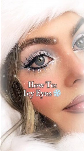 How To: ICY EYES Makeup Tutorial❄️ #makeup