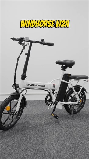 Windhorse | Meet the Windhorse W2A – a foldable 16" electric bike designed for smooth, powerful, and convenient city rides. 💫630W peak power 🔋 Up to 35... | Instagram