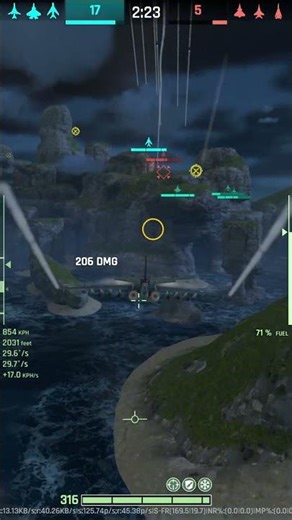 Intercepting the interceptor with the SU25