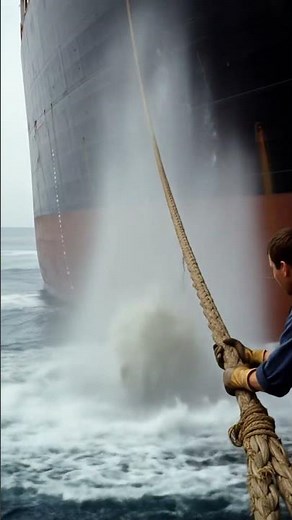 How ships discharge their ballast water. #educational