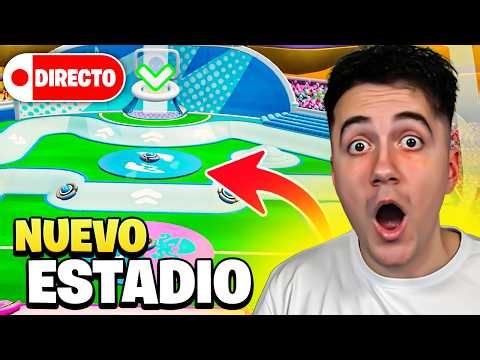 JUGANDO EN EL NUEVO ESTADIO DE FALL GUYS CROWN JAM