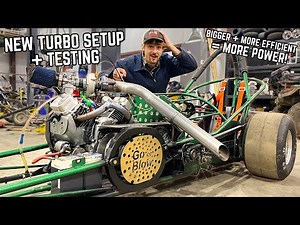 Installing a Bigger Turbo on our Predator 670 Dragster! (after We Blew Up the Last One)