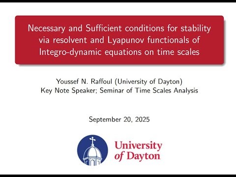 Necessary and Sufficient conditions for stability via resolvent and Lyapunov functionals