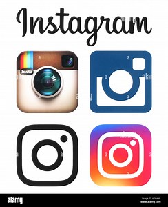 Old instagram logo Cut Out Stock Images & Pictures - Alamy