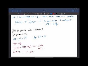 14.8 - Lagrange Multipliers