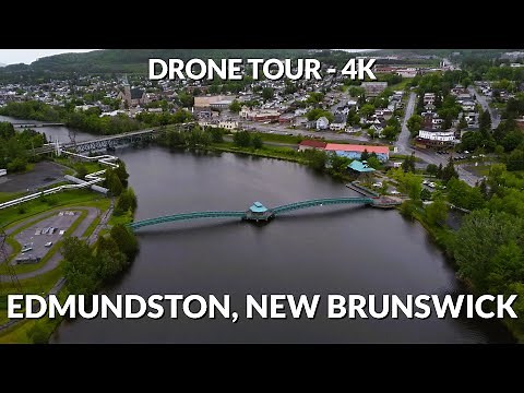 🌳 Edmundston, New Brunswick 🚁 4K Drone