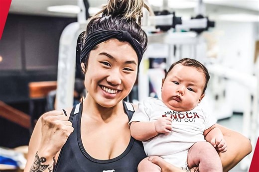“There’s no guidebook on how to do that” – Angela Lee admits being a mom is much tougher than MMA career