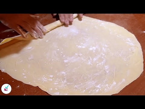 Πως Ανοίγουμε Χωριάτικο Φύλλο για Πίτα Τραγανό και Λεπτό Ευκόλα Βήμα Βήμα (Σπιτικο Φυλλο για Πιτες)