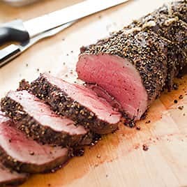 Pepper-Crusted Beef Tenderloin Roast | America's Test Kitchen