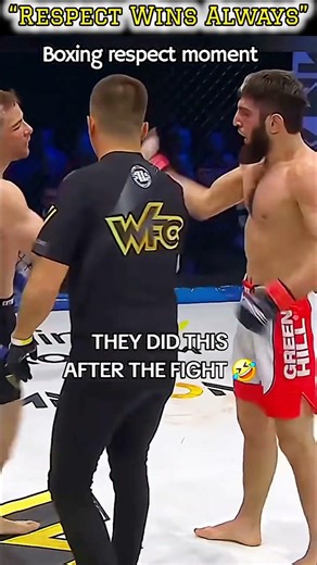 “Boxing Respect Moments That Will Shock You 🥊❤️”#ufc #boxing #shorts