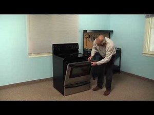 Range Repair - Replacing the Door Handle (Frigidaire Part # 316270200)